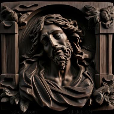 3D model st jesus (STL)